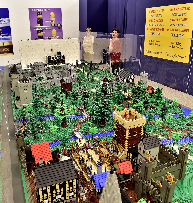 Apertura della Mostra I Love Lego alla Permanente di Milano